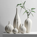 Neo-Chinese Minimalist Ceramic Vase – Decorative Home Accent