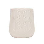 Nordic Style Round Faux Stone Plastic Planter