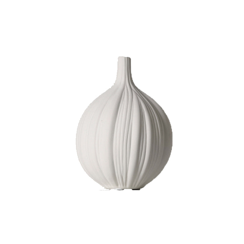 Neo-Chinese Minimalist Ceramic Vase – Decorative Home Accent